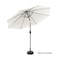 Nature Spring Nature Spring 9-Foot Patio Umbrella-Auto Tilt, Tan 955772NLW - alternate 2
